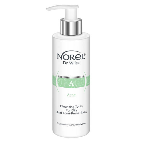 NOREL  DR.WILSZ ACNE TONIK OCZYSZCZAJĄCY DLA CERY TŁUSTEJ I TRĄDZIKOWEJ 200ML DT341